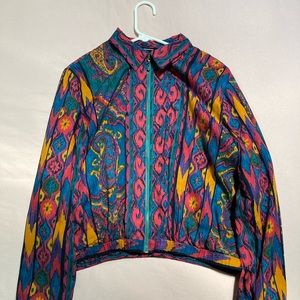 Bonnie Boynton Funky Vintage Retro Bomber Jacket
